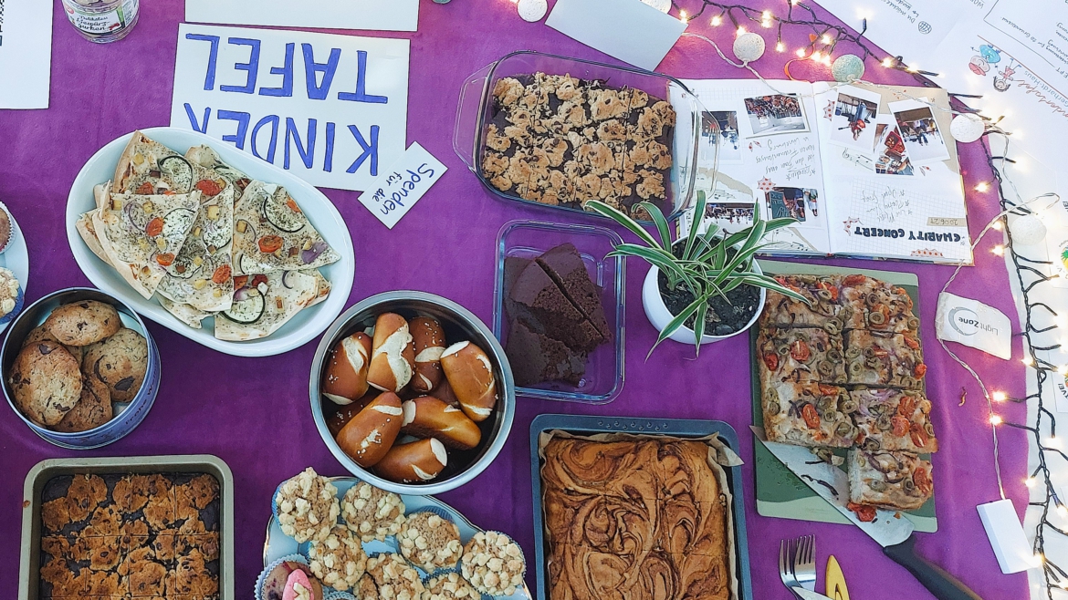 Essensverkauf beim Nachflohmarkt